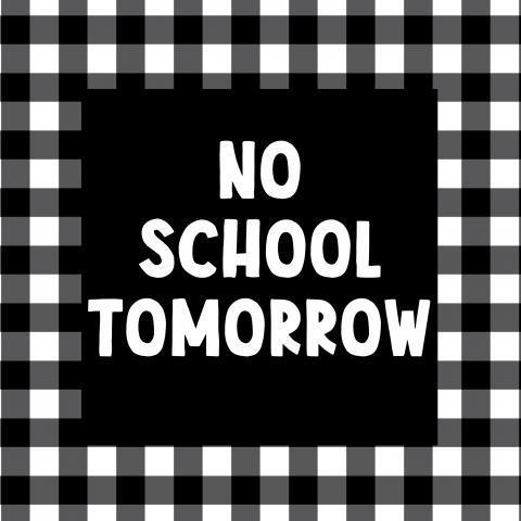 NO SCHOOL